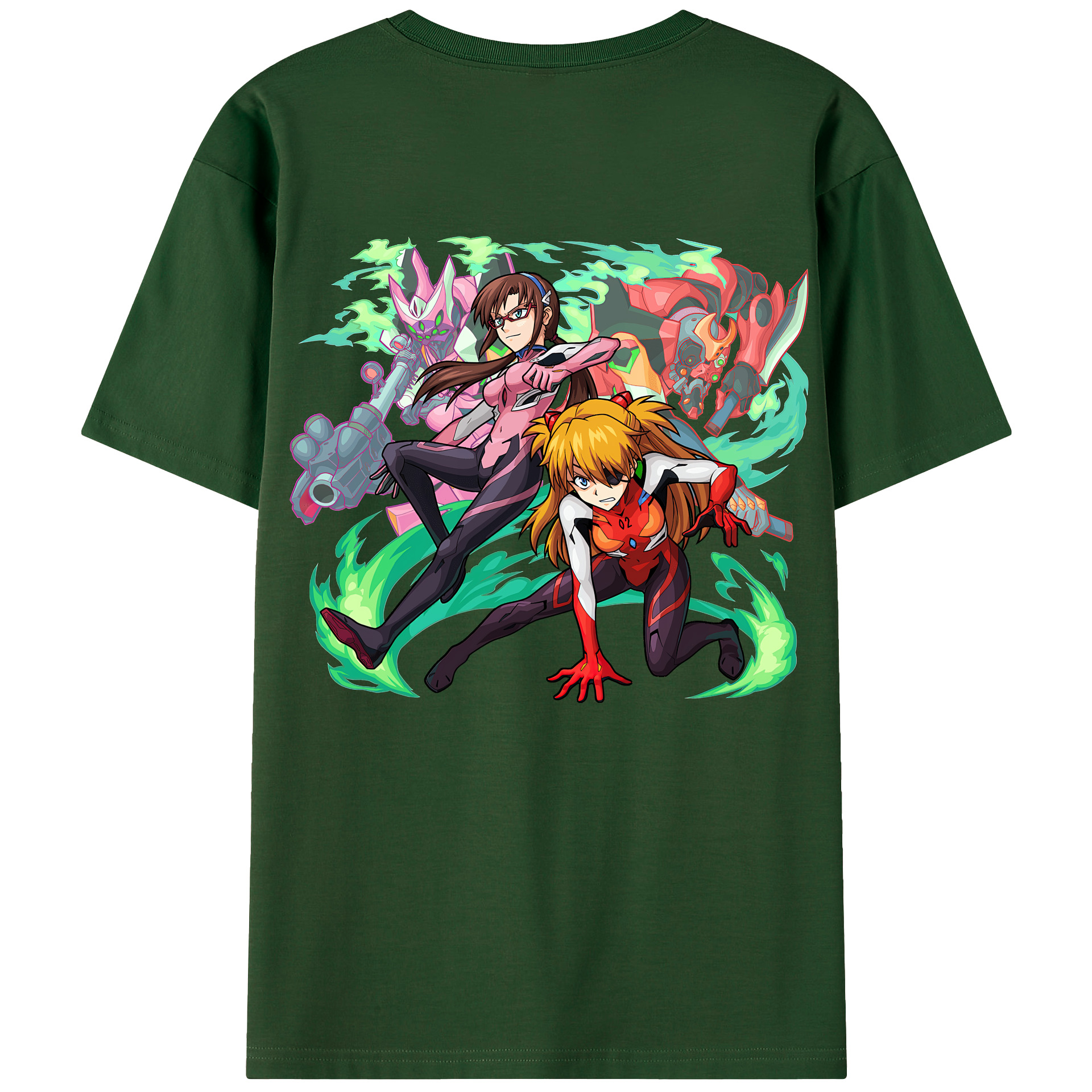 （画像用） EVA 新世紀エヴァンゲリオン 綿100％半袖Tシャツ（背面プリント）